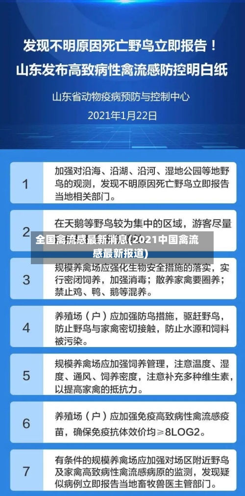 全国禽流感最新消息(2021中国禽流感最新报道)