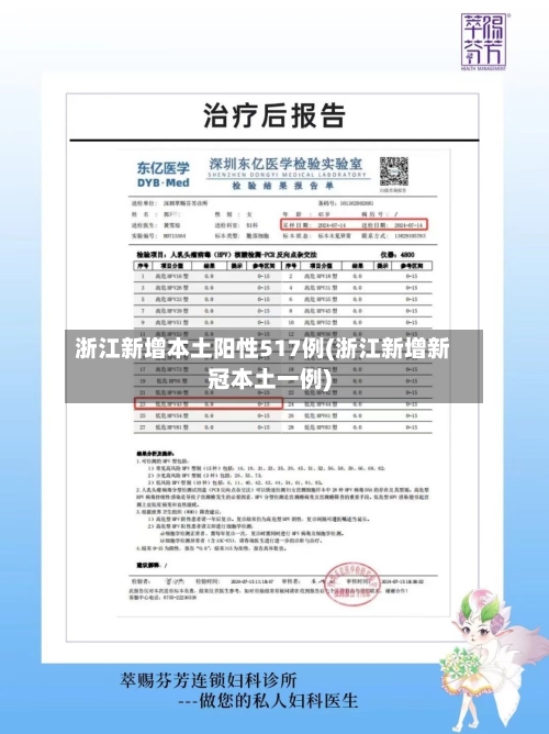 浙江新增本土阳性517例(浙江新增新冠本土一例)-第2张图片