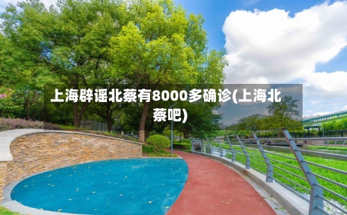 上海辟谣北蔡有8000多确诊(上海北蔡吧)