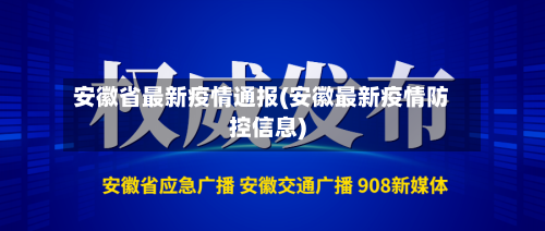 安徽省最新疫情通报(安徽最新疫情防控信息)-第3张图片