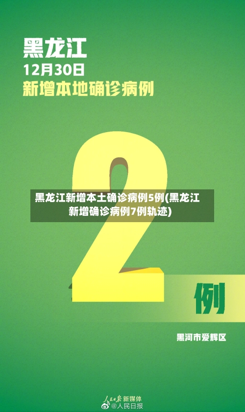 黑龙江新增本土确诊病例5例(黑龙江新增确诊病例7例轨迹)-第2张图片