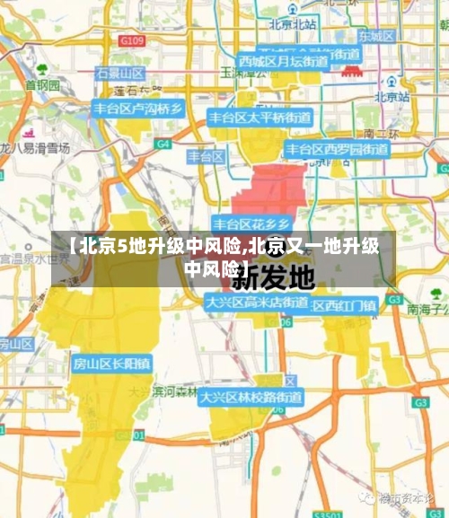 【北京5地升级中风险,北京又一地升级中风险】