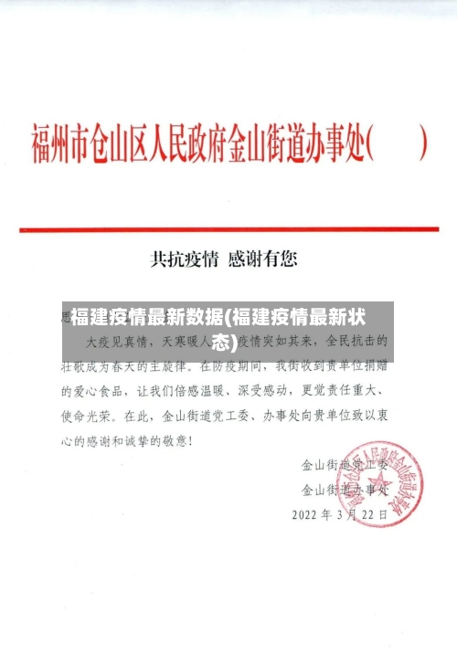 福建疫情最新数据(福建疫情最新状态)