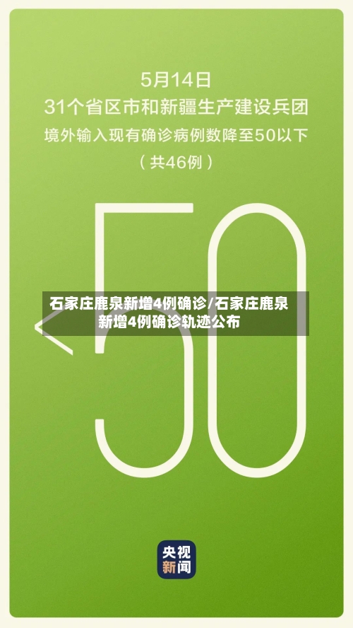 石家庄鹿泉新增4例确诊/石家庄鹿泉新增4例确诊轨迹公布
