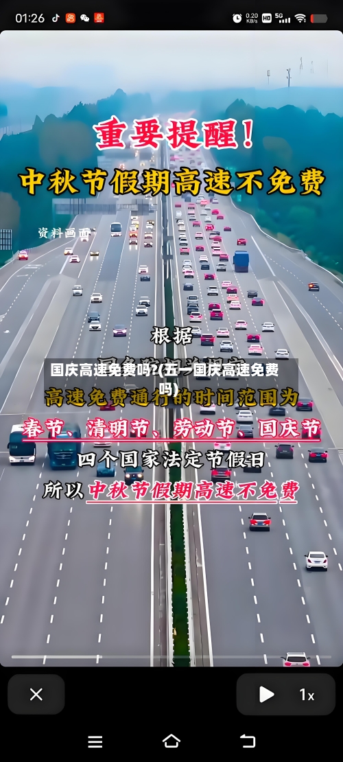 国庆高速免费吗?(五一国庆高速免费吗)