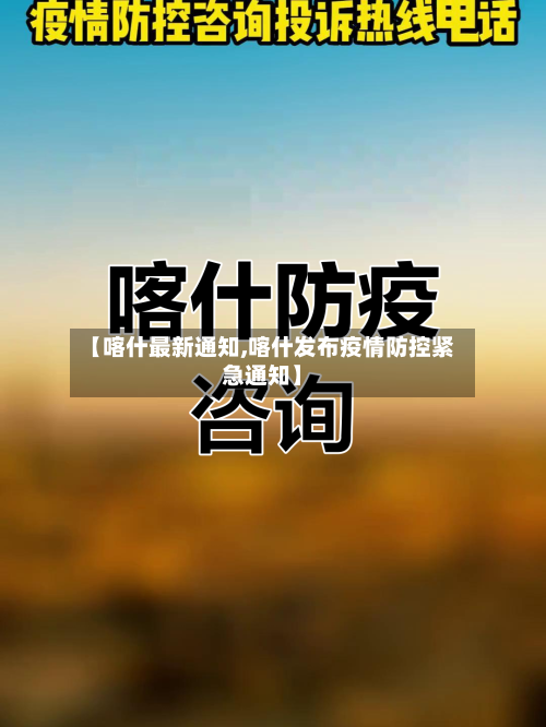 【喀什最新通知,喀什发布疫情防控紧急通知】-第3张图片