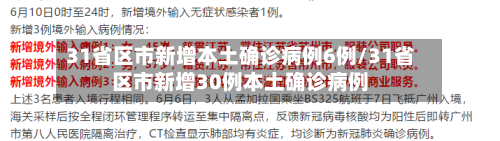 31省区市新增本土确诊病例6例/31省区市新增30例本土确诊病例-第3张图片