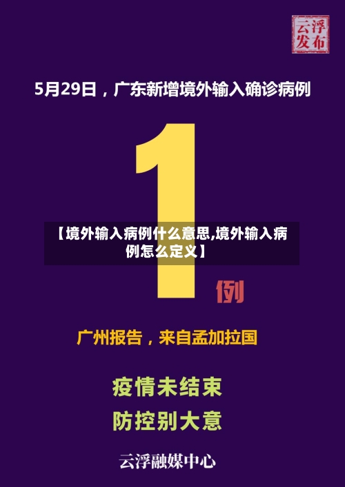【境外输入病例什么意思,境外输入病例怎么定义】-第3张图片