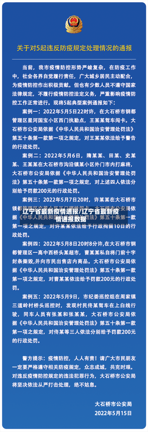 辽宁省最新疫情通报/辽宁省最新疫情通报数据-第3张图片