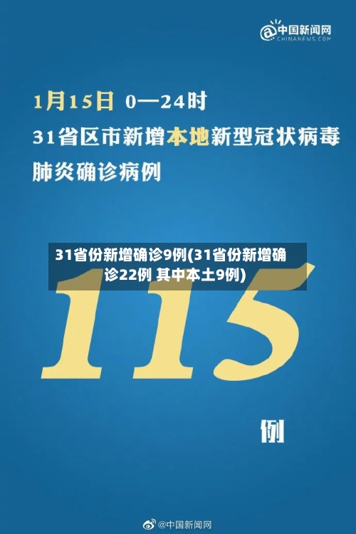 31省份新增确诊9例(31省份新增确诊22例 其中本土9例)