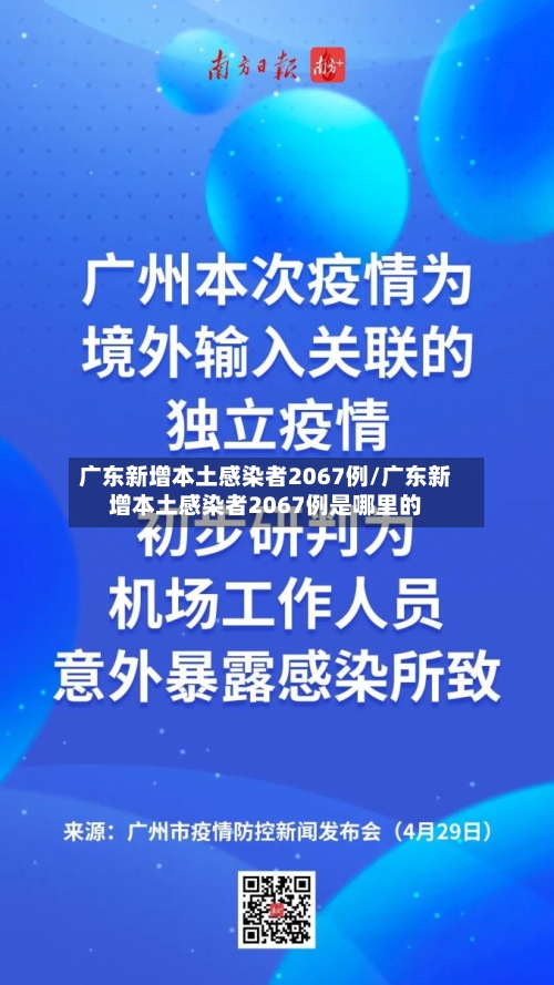 广东新增本土感染者2067例/广东新增本土感染者2067例是哪里的