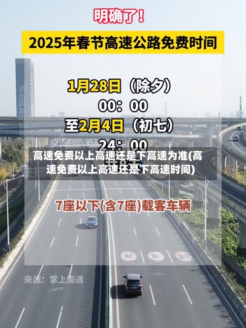 高速免费以上高速还是下高速为准(高速免费以上高速还是下高速时间)-第3张图片
