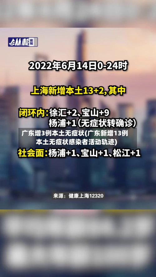 广东增3例本土无症状(广东新增13例本土无症状感染者活动轨迹)-第3张图片